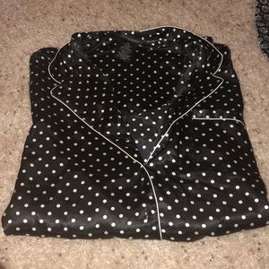 Polka dot pajama set